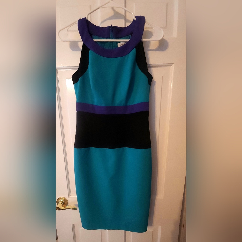 Color block dress